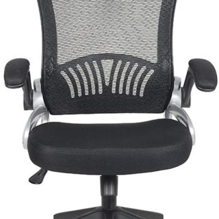 Silla de Oficina o Escritorio reclinable y ergonómica con Reposabrazos Ajustables. con Reposacabezas. Respaldo Transpirable de Malla. Ideal Oficina, Trabajo en casa.