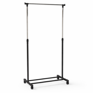 Perchero Ajustable con Ruedas T-lovendo FH-HG001 – Altura con Barra Extensible de 80 a 150 cm