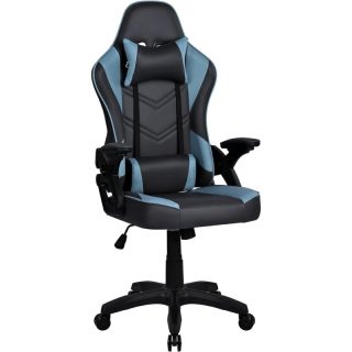 Silla Gaming Ergonómica con Tela Transpirable y Antimanchas - Sillón Gamer Profesional con Reposabrazos, Reposacabezas y Cojín