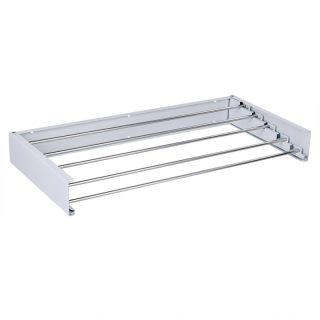 Tendedero de Pared Plegable Extensible retractil. para Interior o Exterior. Alta Capacidad de Carga 30kg. Antioxido. Ahorra Espacio.