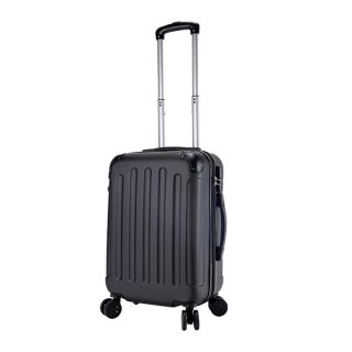 Maleta de Cabina 20" (40L) con 4 Ruedas Dobles - Equipaje de Mano Semirígida ABS 55x40x20 cm con Asa Telescópica,